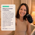 Avis vérifié d'une cliente Bodysiam : épilateur à lumière pulsée Elite efficace et simple d'utilisation, aisselles, maillot, visage