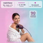 Épilateur à lumière pulsée Bodysiam Elite, élu choix n°1 par Marie France, plus de 50 000 clientes, recommandé par les esthéticiennes, satisfaite ou remboursée 90 jours