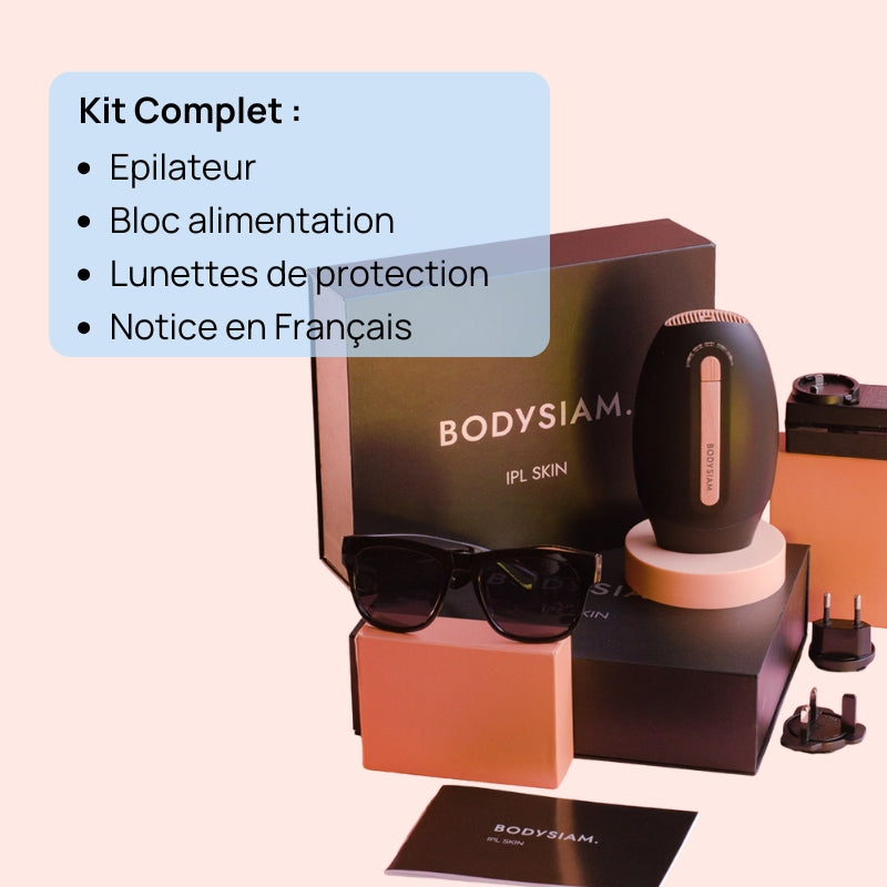Epilateur Lumiere Pulsée - Bodysiam Skin Expert Lite