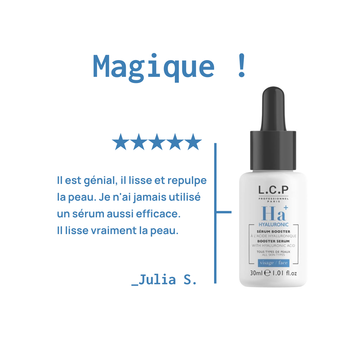 Sérum Booster Acide Hyaluronique